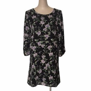 Forever 21  Black Floral Dress NWT Sz S
